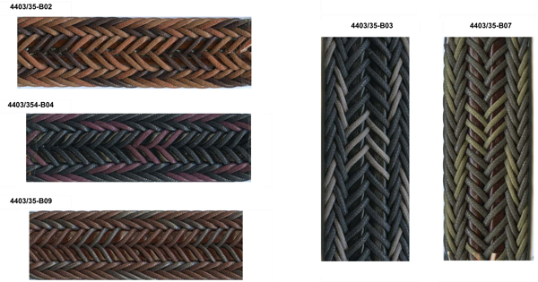 Series 4403 Braided belt material